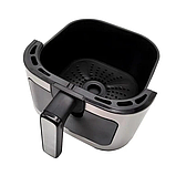 Аерогриль сенсорний 8 літрів Rainberg RB-2268 чорний 4200 ват для здорового приготування їжі без олії, фото 4