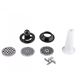 Кухонний комбайн Rainberg RB8080 3в1 міксер м'ясорубка блендер 2200Вт червоний 5л нержавіюча сталь, фото 2