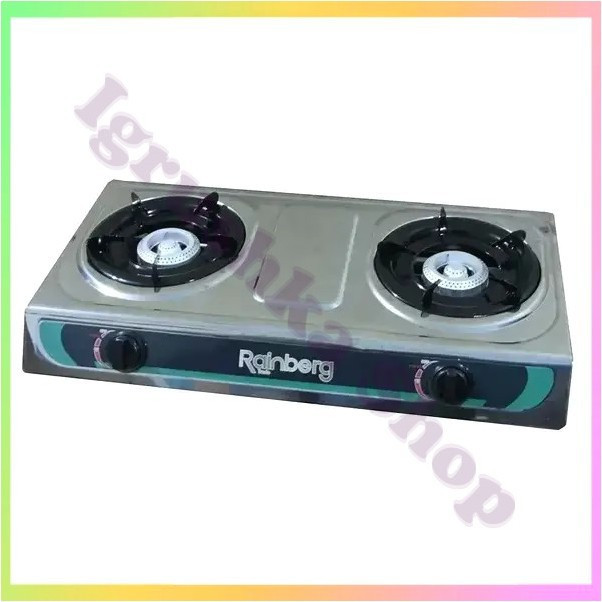 Газова плита настільна компактна портативна двоконфоркова для балону з пропаном бутаном сучасний дизайн економна надійна, фото 1