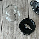 Блендер з кофемолкою Rainberg RB2223 потужний стаційарний 2000 Вт 1.5 л скляний глечик міні блинок для спецій, фото 7