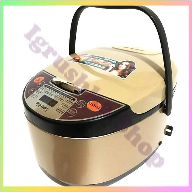 Мультиварка Rainberg RB-6207 12 автоматичних програм 1500 Вт 6 літрів кухонний електроприлад для приготування страв, фото 1