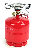 Балон газовий для кемпінгу туристичний горілку обаpos;ємом 8 л для подорожей риболовлі охоти автономний джерело тепла, фото 7