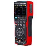 Портативний осцилограф мультиметр генератор сигналів 3 до 1 ZOYI ZT703S 50 МГц 2 канали IPS дисплей акумулятор Liion, фото 4