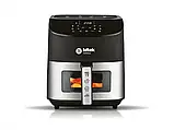 Аерофритюрниця Air Fryer 4200Вт 8л BITEK BT-9501 фритюрниця гриль духовка для змаження, фото 3