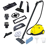 Пароочисник 4000Вт Zepline ZP7782 Жовтий парогенератор пароочисник для дому побутовий очищувач парою, фото 2