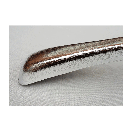 Пластикові плічки вішалки  45 см срібні з широким плечем 4 см для  одягу упаковка 5 шт, фото 2