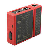 Універсальний тестер для HDMI та RJ45 кручений пари з індикатором перевірки мережевих кабелів та мультимедіа, фото 6