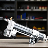 Мастильний шприц пістолет для шуруповерта з насадками для олії заправки зливу авто техніки промисловості механізмом подачі, фото 7