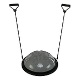 Гімнастична напівсфера для фітнесу фітбол напівсфера PF-01 60 см з шипами тренажер для балансу координації йоги пілатесу, фото 2