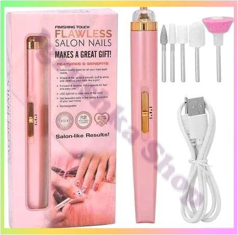 Машинка для полірування нігтів фрезер для манікюру та педикюру шліфувальний прилад для обробки нігтів Salon Nails 5 в 1, фото 1