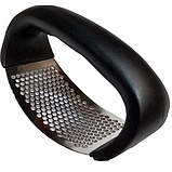 Прес для часнику з нержавіючої сталі компактний стильний інструмент для подрібнення часнику на кухні, фото 2