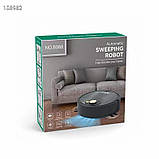 Робот пилосос 3 в 1 розумний прибиральник для дому компактний автоматичний очищувач для підлоги Vacuum 8088, фото 2