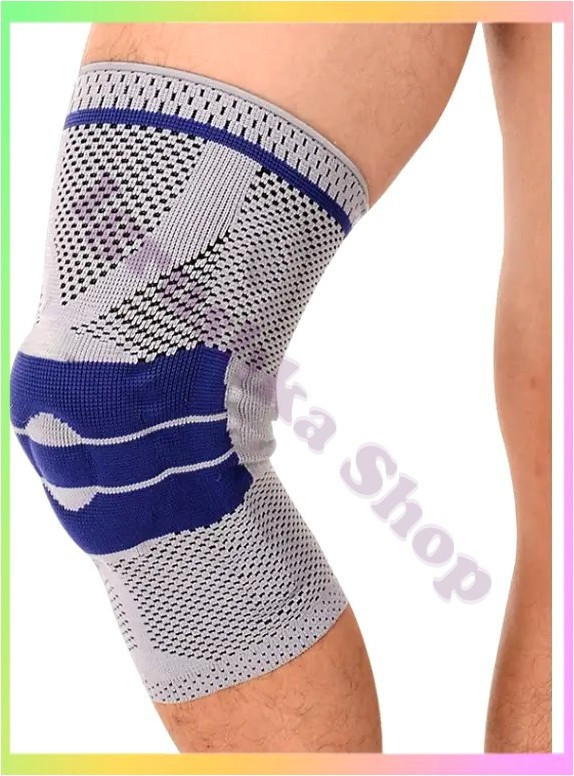 Колінний ортез бандаж фіксатор динамічний для коліна реабілітація травми артрит остеоартроз компресія масажна підтримка, фото 1