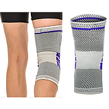 Колінний ортез бандаж фіксатор динамічний для коліна реабілітація травми артрит остеоартроз компресія масажна підтримка, фото 2