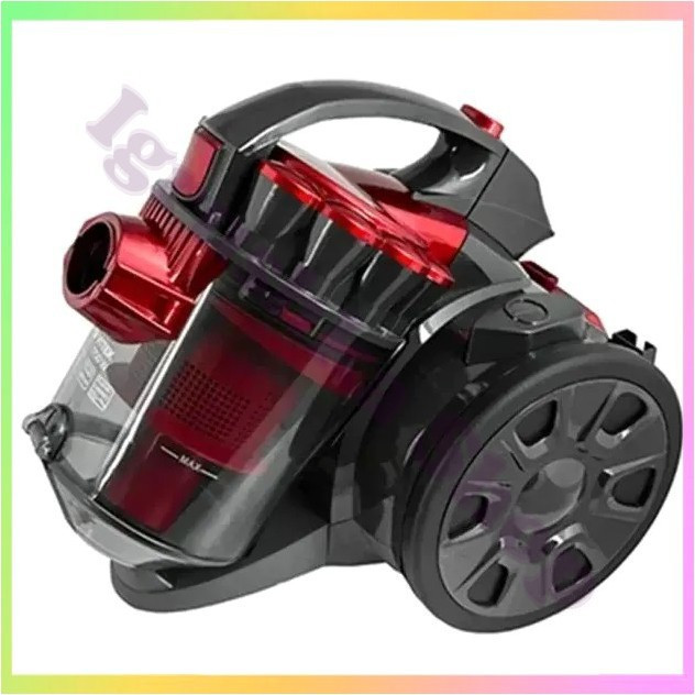 Пилосос без мішка VOLYYX GT1605 контейнерний циклонний 3000 Вт червоний, фото 1