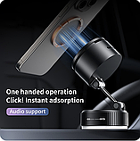 Магнітний тримач для пристроїв колонка Bluetooth A01 потужний акустичний адаптер для смартфона планшета з автономною роботою, фото 3