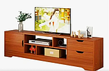 Стінка для вітальні під телевізор STL-MD 81 стелаж для кімнати компактна сучасна меблі для зберігання декору мультимедіа, фото 3