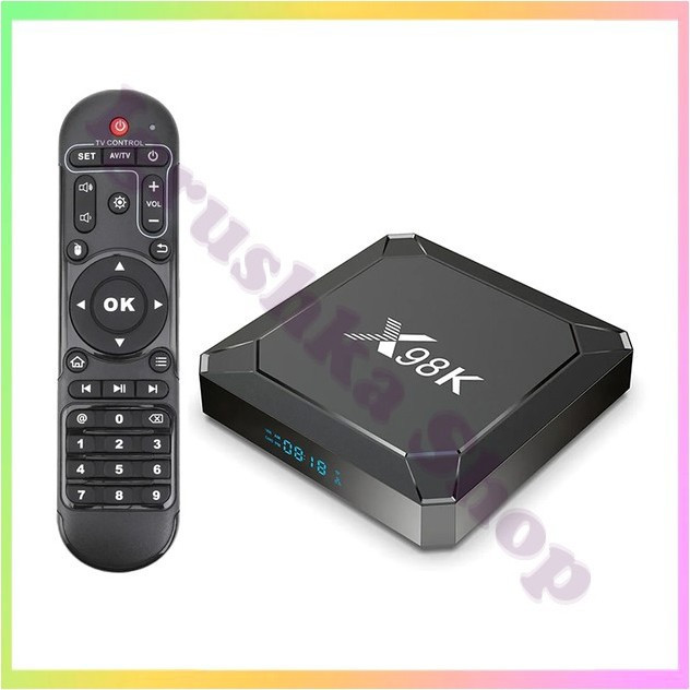 Смарт ТВ приставка X98K 4 Гб 32 Гб Android 13 медіаплеєр Smart TV Box 4K WiFi Bluetooth HDMI приставка для телевізора, фото 1