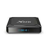 Смарт ТВ приставка X98K 4 Гб 32 Гб Android 13 медіаплеєр Smart TV Box 4K WiFi Bluetooth HDMI приставка для телевізора, фото 3