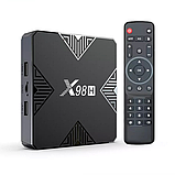 Смарт ТВ приставка X98H 4 Гб 32 Гб Android 12 WiFi 6 Smart TV Box медіаплеєр 4K HDMI Bluetooth для телевізора, фото 4