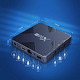 Смарт ТВ приставка X98H 4 Гб 32 Гб Android 12 WiFi 6 Smart TV Box медіаплеєр 4K HDMI Bluetooth для телевізора, фото 5
