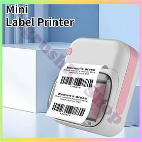 Портативний принтер для етикеток B3 міні принтер наклейок термодрук компактний безчорнильний з додатком Fun Print