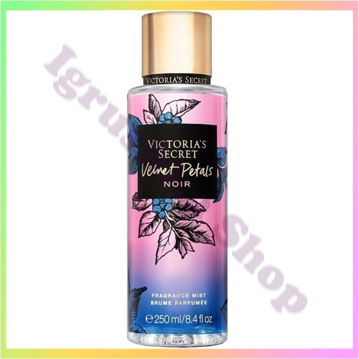 Парфумований зволожуючий спрей для тіла VICTORIA'S SECRET Бархатні лепестки Нежний аромат Квіткові Фруктові Нотки ягоди 250ml, фото 1