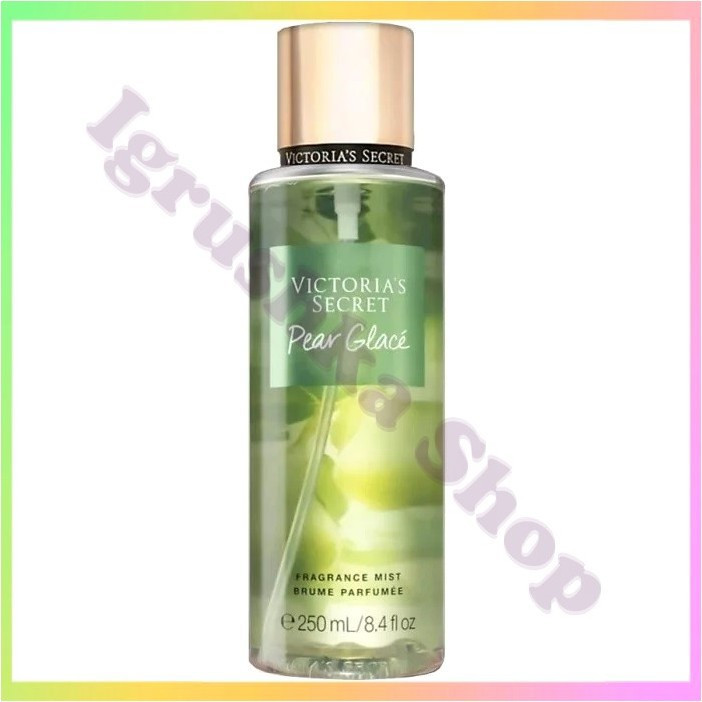 Парфумований спрей для тіла VICTORIA'S SECRET Груша Лист чорної смородини Алоє віра Фіалка Ромашка 250ml зволоження ароматизація, фото 1