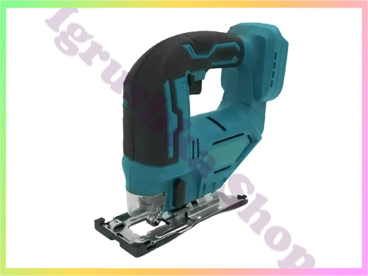 Акумуляторний лобзик безщітковий у кейсі 24 У два аккумулятори з підсвіткою регулювань нахил ергономічна ручка, фото 1