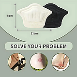 П'яткоутримувач зап'яточник від натирання самоклейні вкладки фіксатори для п'ятки комфорт захист зменшення розміру взуття, фото 4
