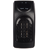 Компактний електричний обігрівач Handy Heater тепловентилятор 400 Вт з таймером для кімнати в розетку керамічний нагрівач, фото 4