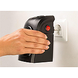 Компактний електричний обігрівач Handy Heater тепловентилятор 400 Вт з таймером для кімнати в розетку керамічний нагрівач, фото 5