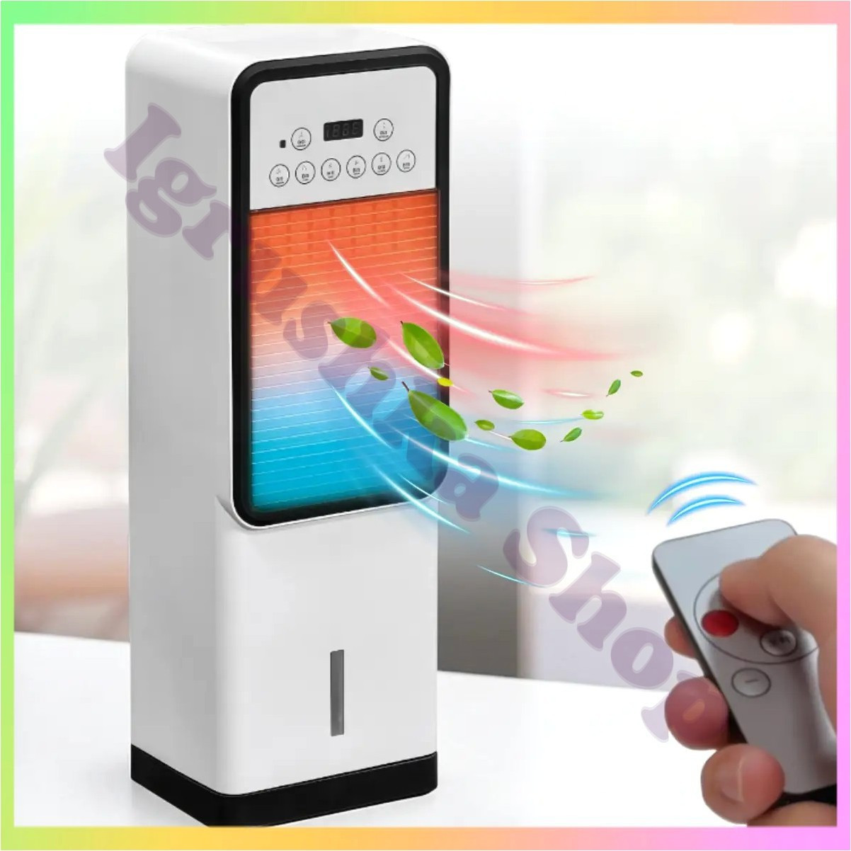 Мобільний кондиціонер 2в1 з обігрівом та охолодженням Germatic Air Max Pro BFX8D1668 вентилятор для пола, фото 1