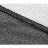 Толстовка плед з капюшоном Huggle Hoodie оверсайз затишна тепла з рукавами та велика кишеня для рук подарунок для дорослих дітей, фото 6