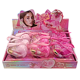 Набір блисків для губ 2 в 1 з меховим брелоком блискучий глянець зволоження обаpos;єм, фото 3