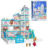 Будиночок для кукол з меблями 5 поверхів світові ефекти 374 деталі ігровий набір для дітей 3 роки і більше, фото 2