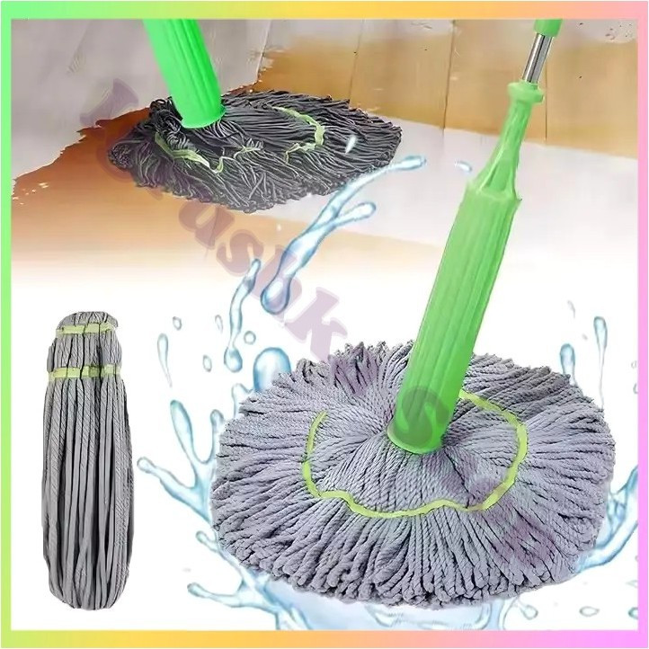Швабра для сухого та вологого прибирання із самовижимом моп для підлоги мікрофібра телескопічна ручка SHV-222, фото 1