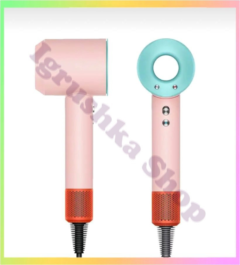 Фен для волосся Supersonic Духовка для волосся Ceramic Професійний фен для сушіння волосся з іонізацією та тримачем 1600 Вт, фото 1