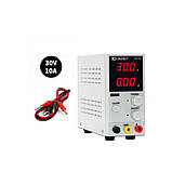 Блок живлення лабораторний LONGWEI LW-K3010D регульоване джерело постійного струму 0 30 В 0 10 А з цифровим дисплеєм, фото 4