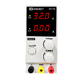 Блок живлення лабораторний LONGWEI LW-K3010D регульоване джерело постійного струму 0 30 В 0 10 А з цифровим дисплеєм, фото 8