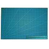 Килимок для різання двосторонній А1 3 мм, що самовідновлюється з розміткою для печвірка моделювання рукоділля хобі, фото 5