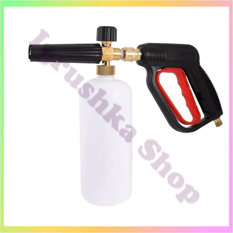 Пінна насадка S9 1 літр для мийок високого тиску Nilfisk Gerni STIHL RE 98 163 регульований пінник для миття автомобіля, фото 1