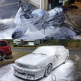 Пінна насадка S4 1л для мийок високого тиску Bosch Aquatak Interskol BlackDecker Makita густа піна для миття автомобіля, фото 8