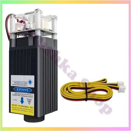 Потужний лазерний модуль LT20W 20Вт 450нм для різання гравіювання ЧПУ верстата акрил дерево фанера шкіра пластик, фото 1