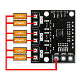 Цифровий датчик струму напруги INA3221 триканальний модуль I2C моніторингу енергії для Arduino Raspberry Pi ESP32 IoT, фото 2