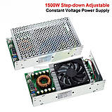 Знижувальний перетворювач напруги 15 90 В 2 5 72 В 1500 Вт 50 А DC DC регулятор алюмінієвий корпус, фото 6