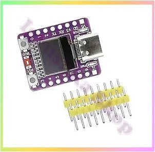 Плата розробника ESP32-C3 з дисплеєм OLED 0.42 дюйма Wi-Fi Bluetooth Type-C IoT модуль для Arduino MicroPython, фото 1