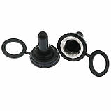 Ковпачок для тумблера WPC-06 12 мм захисний силіконовий вологостійкий комплект 10 штук для захисту від вологи та пилу, фото 4