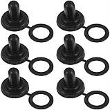 Ковпачок для тумблера WPC-06 12 мм захисний силіконовий вологостійкий комплект 10 штук для захисту від вологи та пилу, фото 5