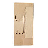 Підставка для термопістолета 20Вт та стрижнів 7мм фанера органайзер для клею аксесуар для рукоділля DIY робоче місце, фото 3